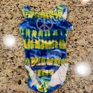 Lot of 3 jamwear leotards. 2 child med, 1 child large